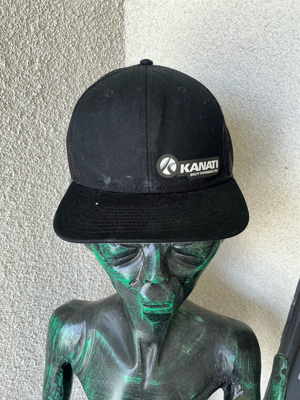 Kanati Tire - Black Mesh Trucker Hat